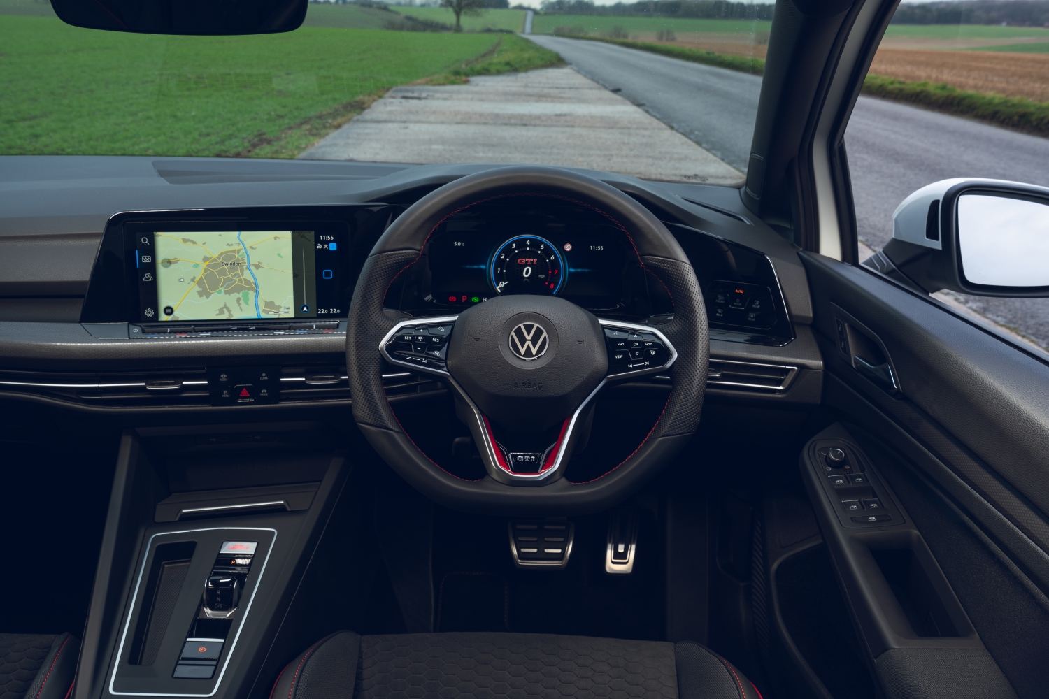 Inside VW Golf GTI