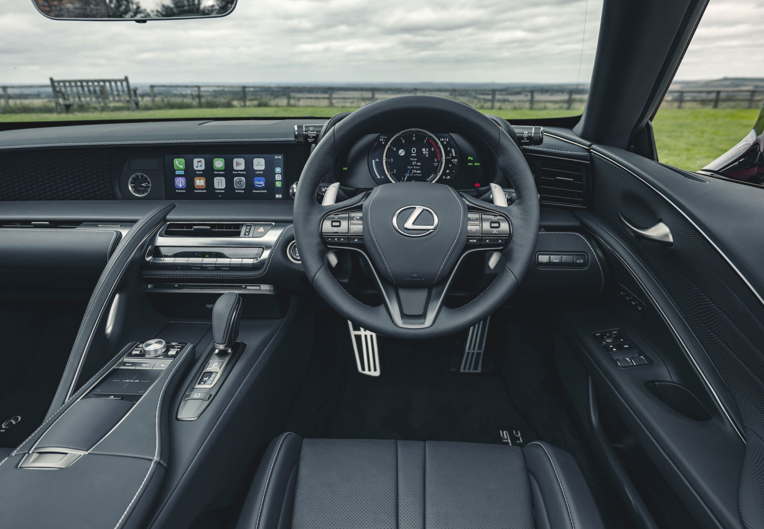 Lexus LC500 Convertible Interior